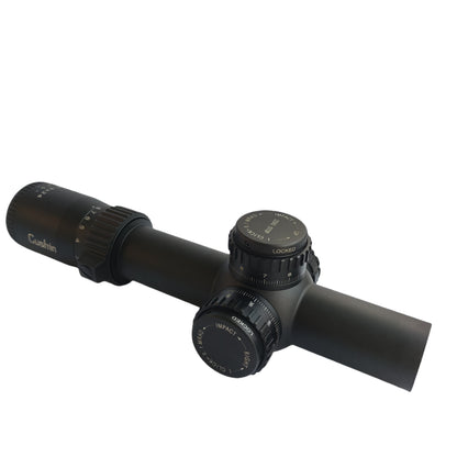 1-8x24 FFP Combat Scope - Zero Stop BDC Turrets , 0.1 MIL Clicks