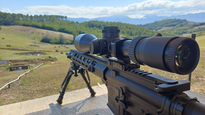 5-45x56 FFP Zero Stop - Tubo da 34 mm, valore di clic 0,05 Mrad