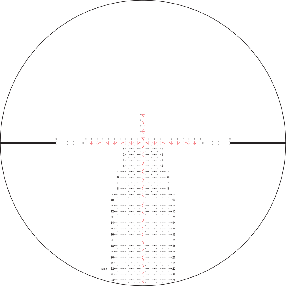 5-25x56 FFP Rifle Scope - 34mm Tube, 0.05 Mrad